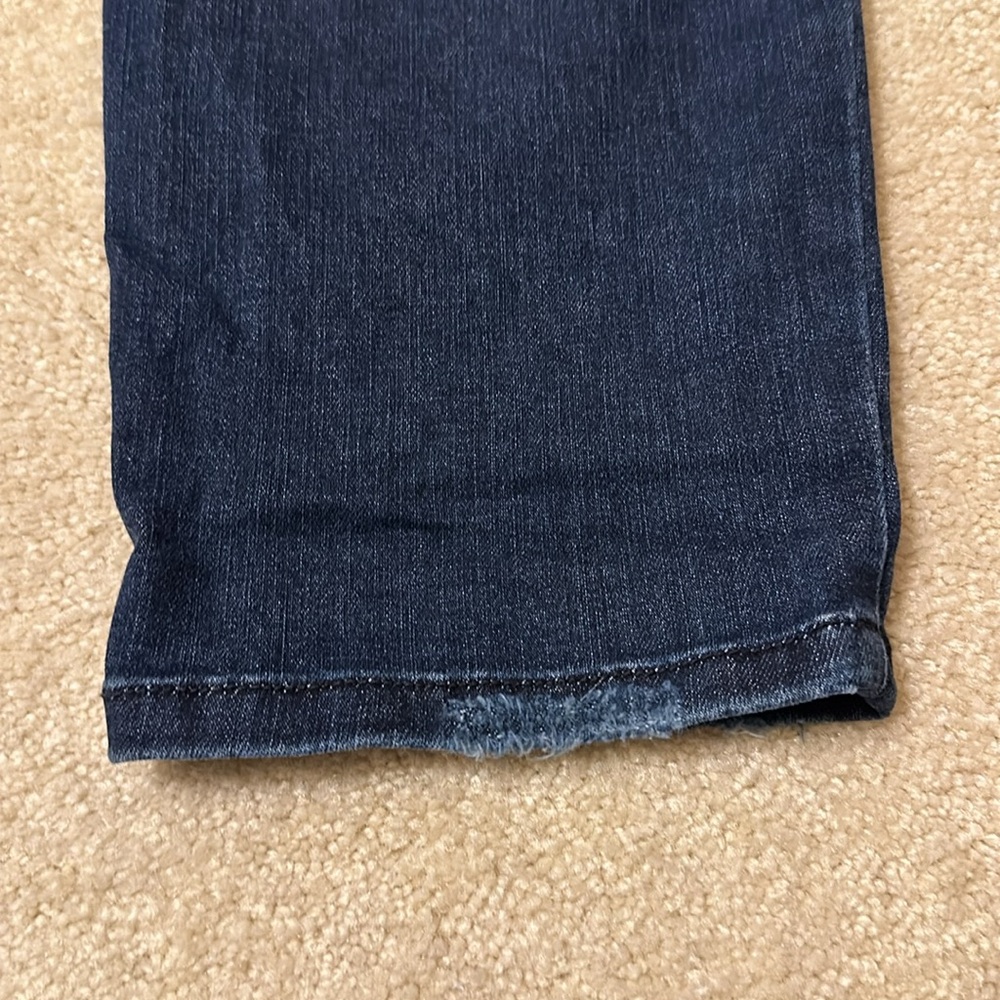 Vintage Judy Blue Style #JB8114DK dark blue jeans 7” cuff size 9/29 boyfriend - Picture 11 of 13